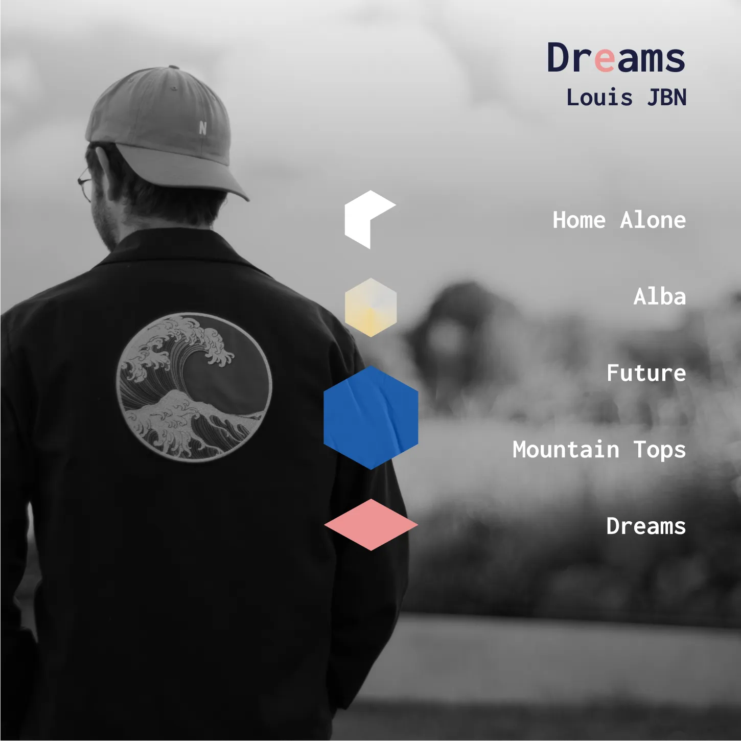 Dreams EP back cover by LJBN